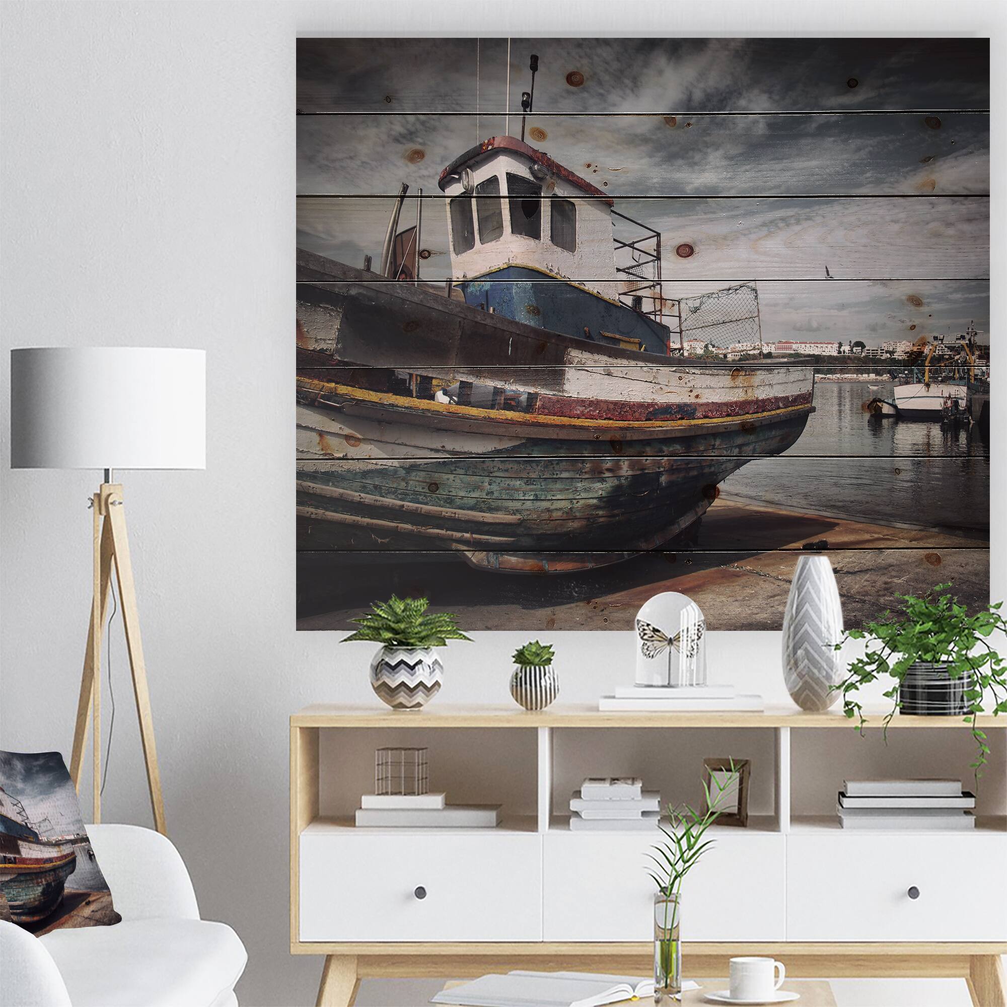 Designart - Old Fishing Boat